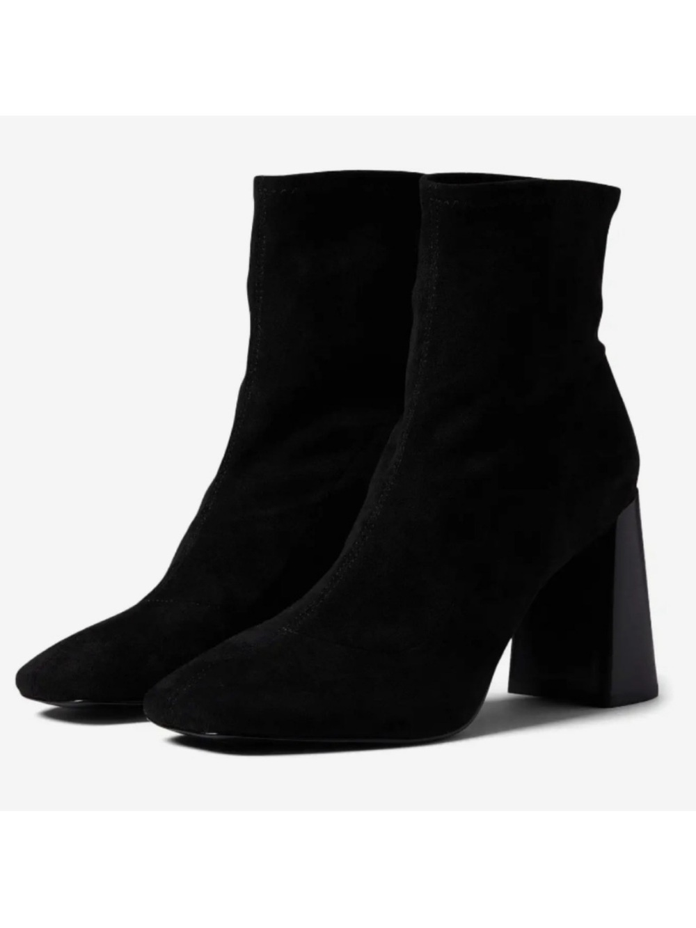Charles David Turmoil Microsuede Stacked
Block Heel Ankle Boots